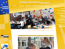 Tablet Screenshot of gymnasium-warstein.de